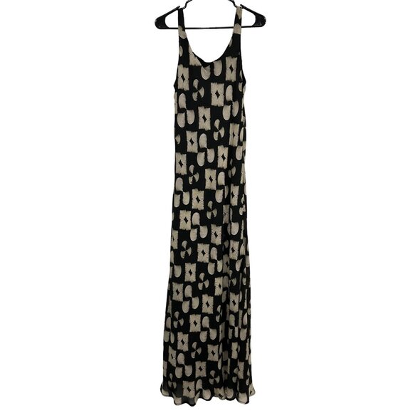 21St Escape Womens Sleeveless Geometric Print Maxi Dress Sz XL - Picture 2 of 8